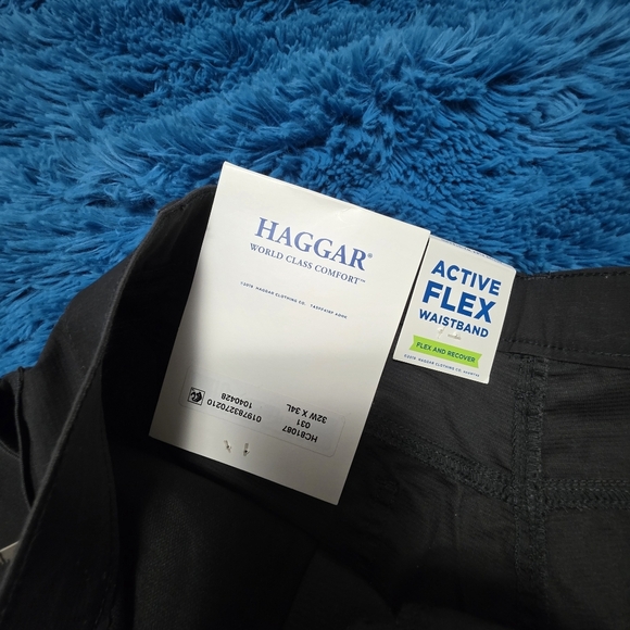 Hagger NWT Mens Slim Fit Pants Size 32x34 - Picture 6 of 8